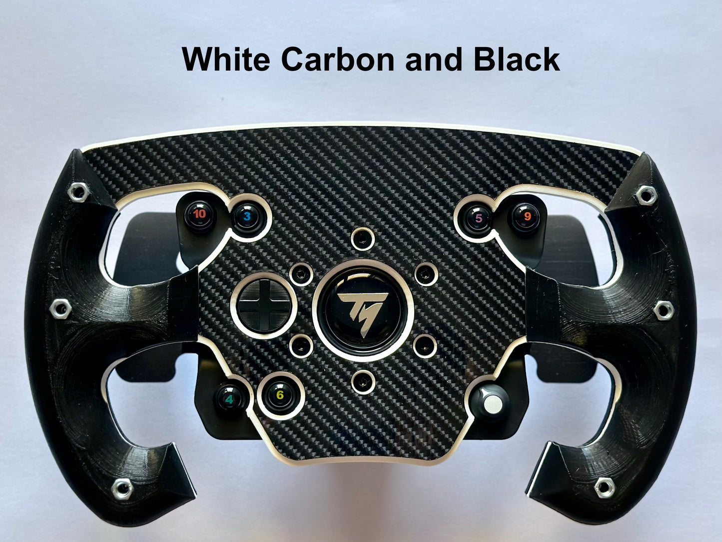 White Version F1 Open Wheel Mod for Thrustmaster 599XX/Tm Wheels