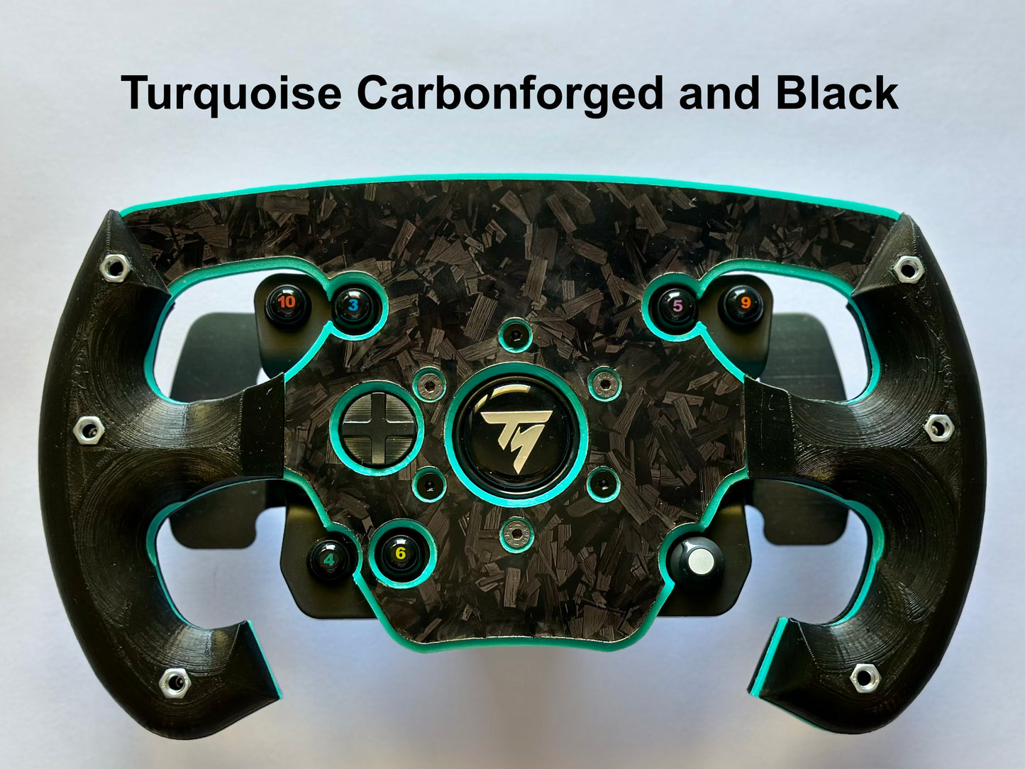 Turquoise Version F1 Open Wheel Mod for Thrustmaster 599XX/Tm Wheels
