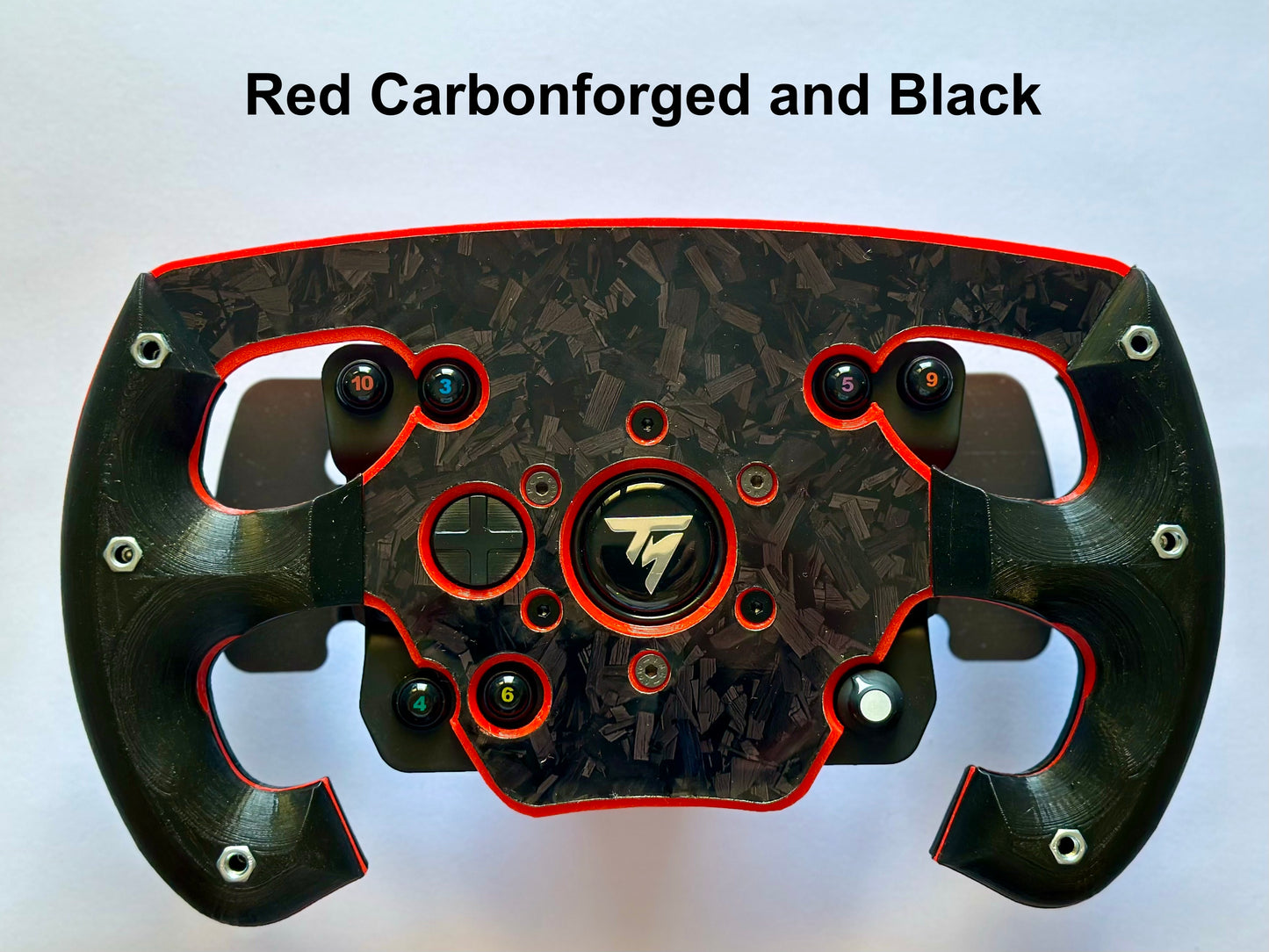 Red Version F1 Open Wheel Mod for Thrustmaster 599XX/Tm Wheels