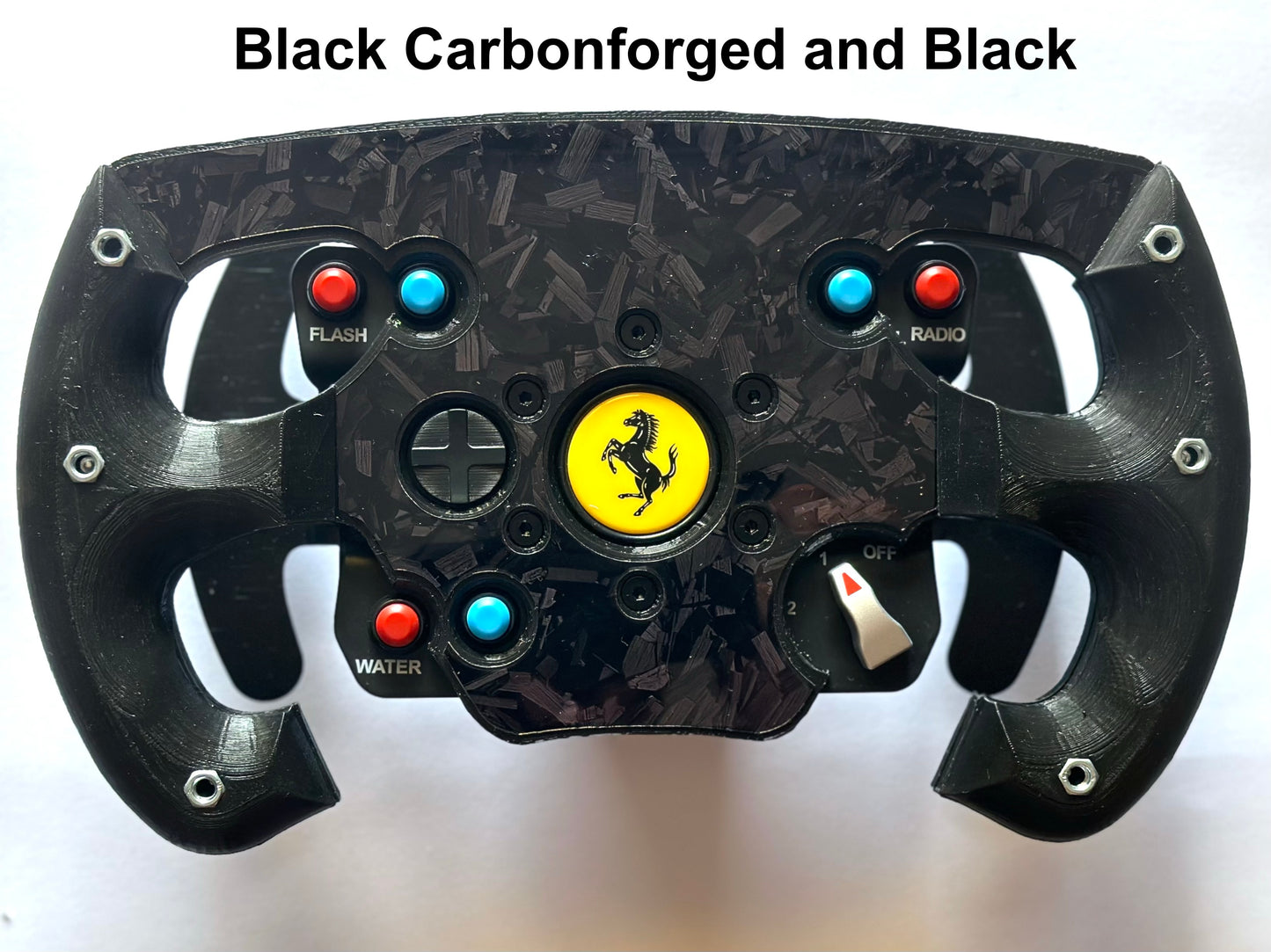 Black Version F1 Open Wheel Mod for Thrustmaster GTE