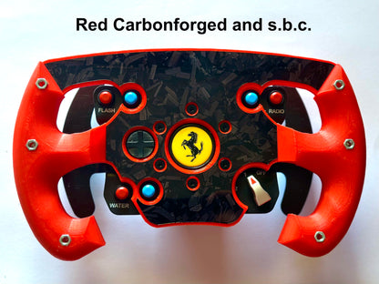 Mod de roue ouverte F1 version rouge pour Thrustmaster GTE