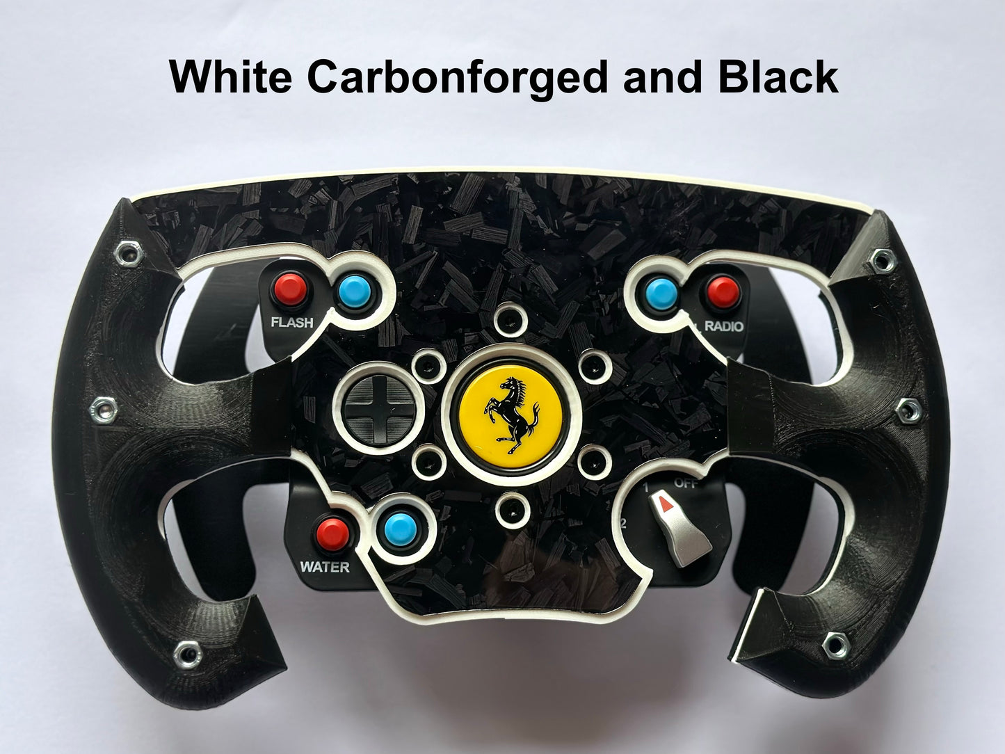 White Version F1 Open Wheel Mod for Thrustmaster GTE
