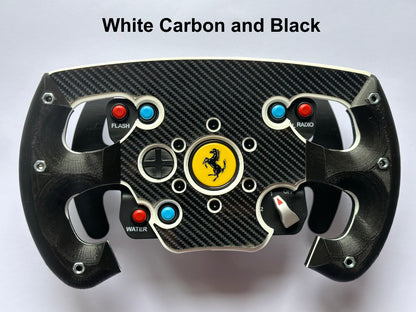 Mod de rueda abierta F1 versión blanca para Thrustmaster GTE