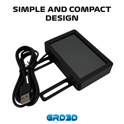 GRD3D 4-Inch Touchscreen Sim Racing Dashboard – SimHub Compatible