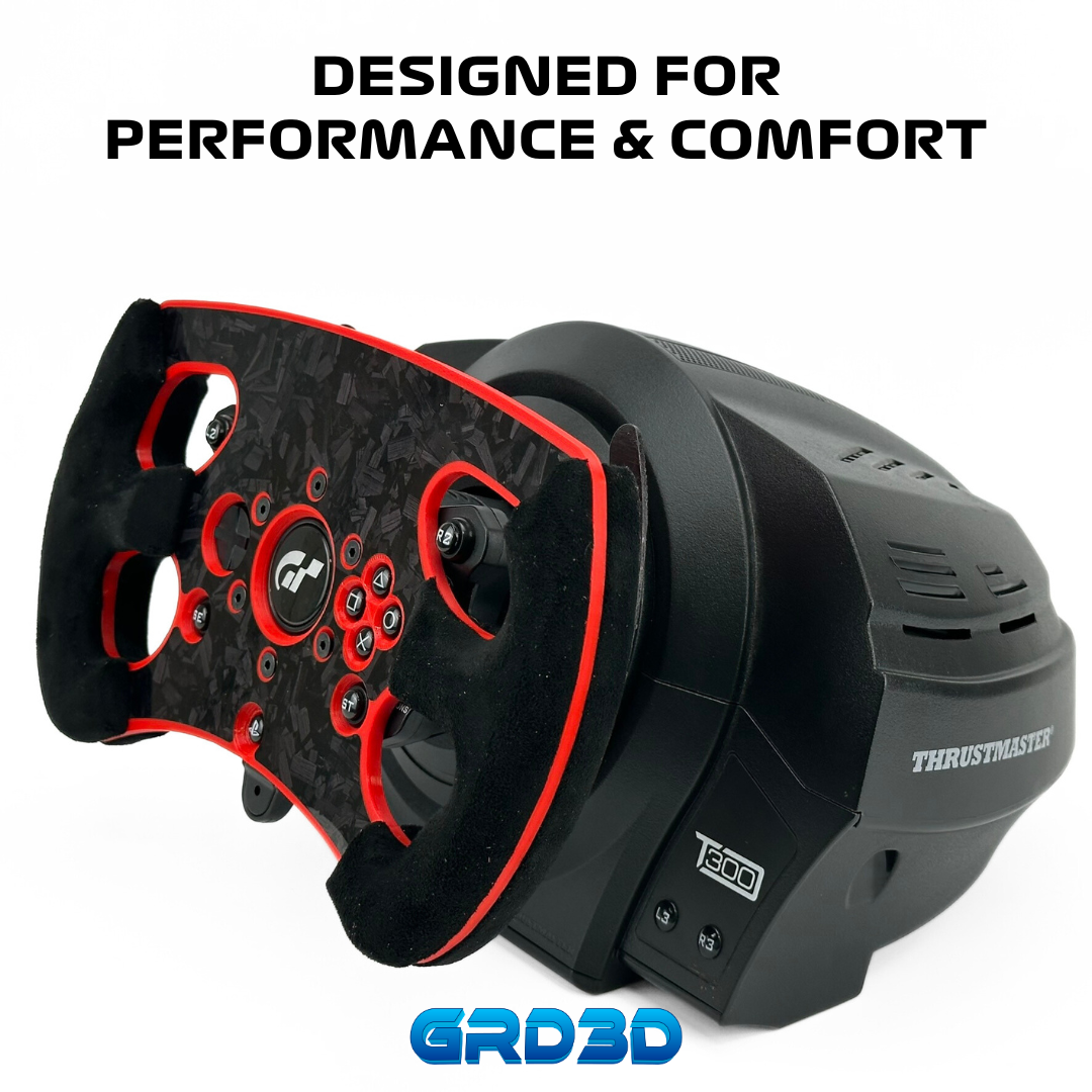 Red Version GT Open Wheel Mod for Thrustmaster T300