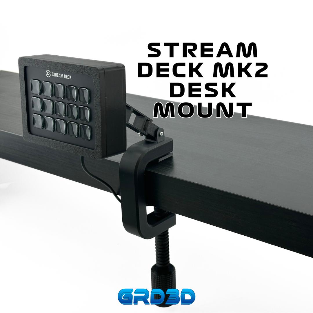 Stream Deck MK2 triple-axis desk mount – V1 – GRD3D