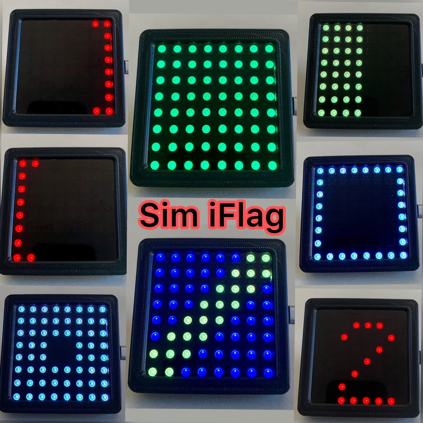 Racing Sim iFlag, Gear indicator, Flag display and Spotter