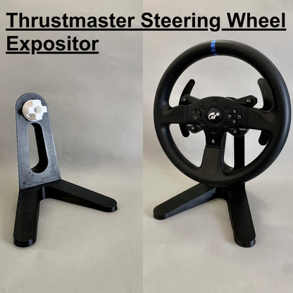 Thrustmaster Sim Wheel Expositor con cierre rápido para T300/T500/TX/TS-PC/t-gt/ts-xw/t-gt2